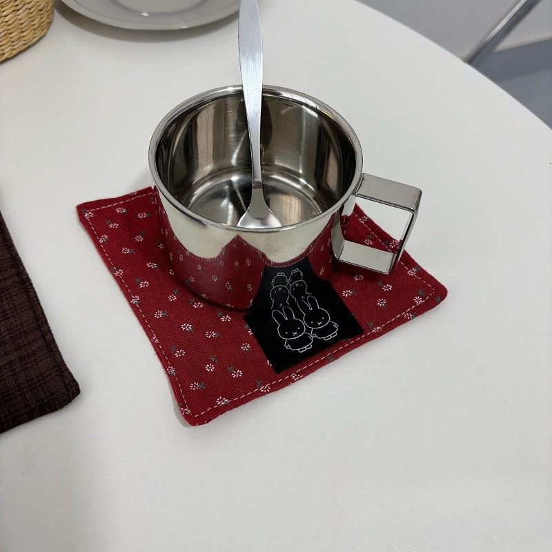 Hot Cute Miffy Series Cloth Co - Coffee Tea & Espresso Appliances ulasan dan harga