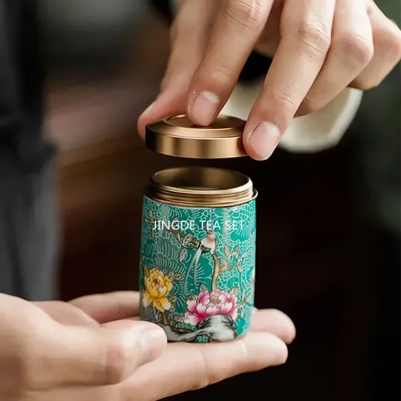 Boutique Ceramic Tea Tins Hous - Coffee Tea And Sugar Set ulasan dan harga