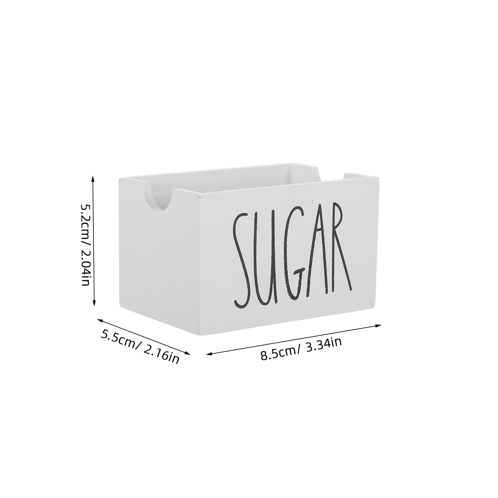 Wood Sugar Packet Holder Woode - Coffee Tea Sugar ulasan dan harga