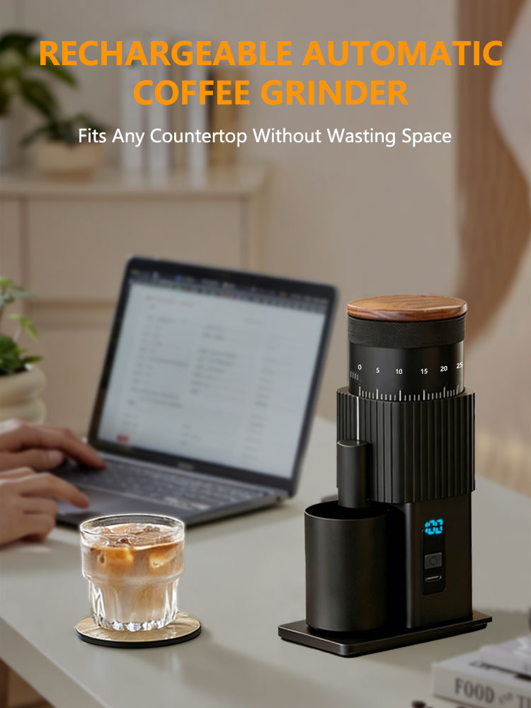 Portable Electric Coffee Grind - Burr Hand Grinder ulasan dan harga
