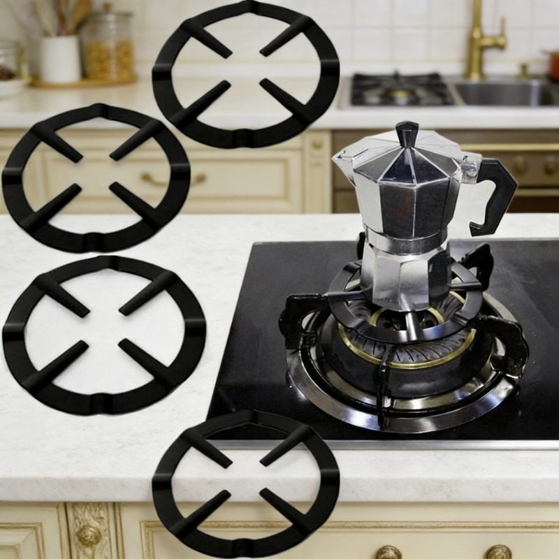 4Pcs Iron Gas Stove Support Tr - Moka Pot Stove ulasan dan harga