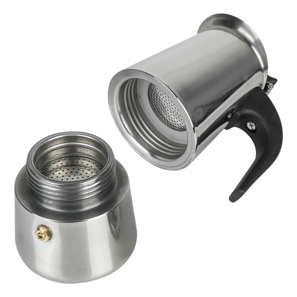 Premium Stainless Steel Moka C - Moka Pot Stove ulasan dan harga