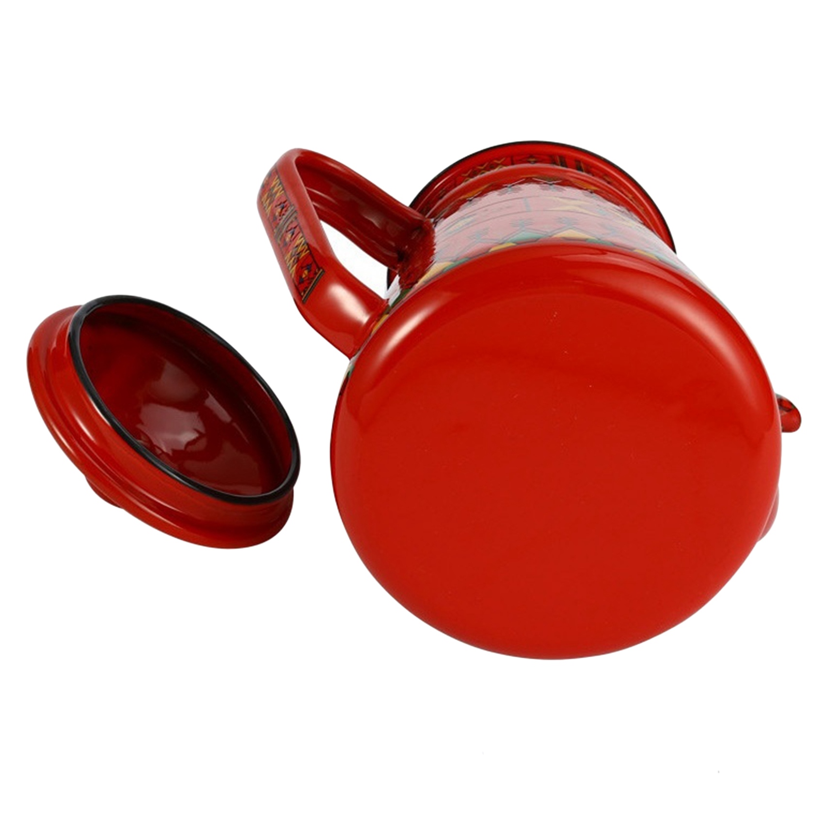 J1UL1N 1.2L Enamel Coffee Pot  - Barista Milk Jug ulasan dan harga