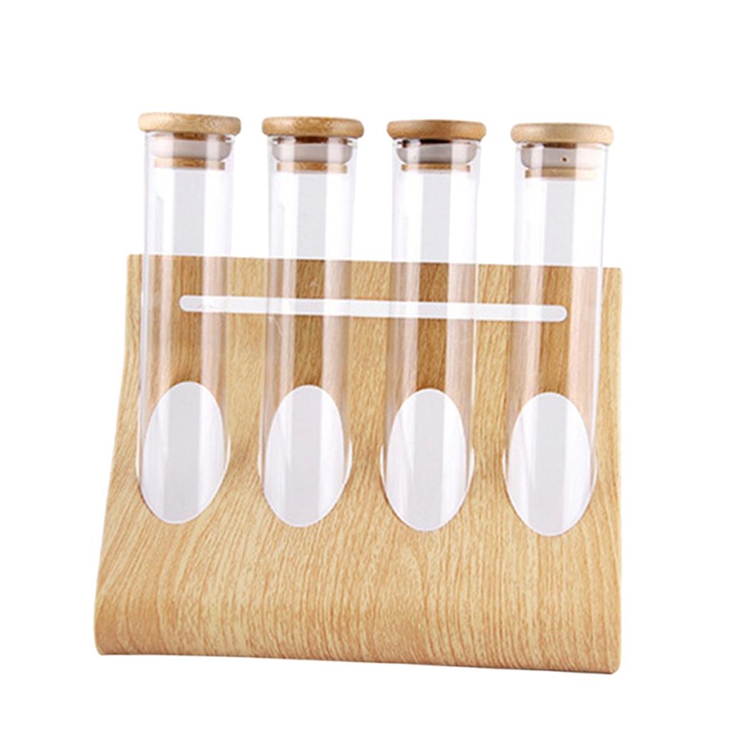 Glass Tube Storage Rack Visibl - Coffee Tea & Espresso Appliances ulasan dan harga