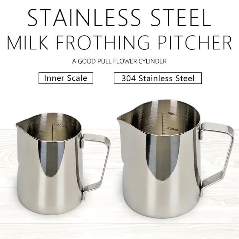 Stainless Steel Milk Frothing  - Barista Milk Jug ulasan dan harga
