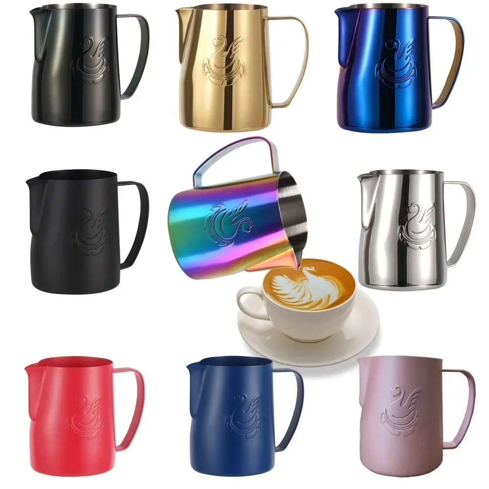 1Pc 600ml Milk Jug Steaming Fr - Barista Milk Jug ulasan dan harga