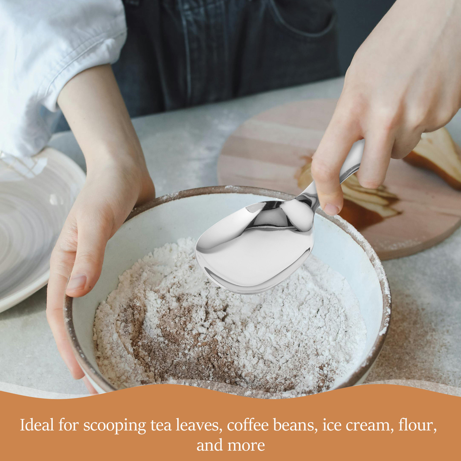 4Pcs Stainless Steel Short Han - Coffee Tea And Sugar Set ulasan dan harga