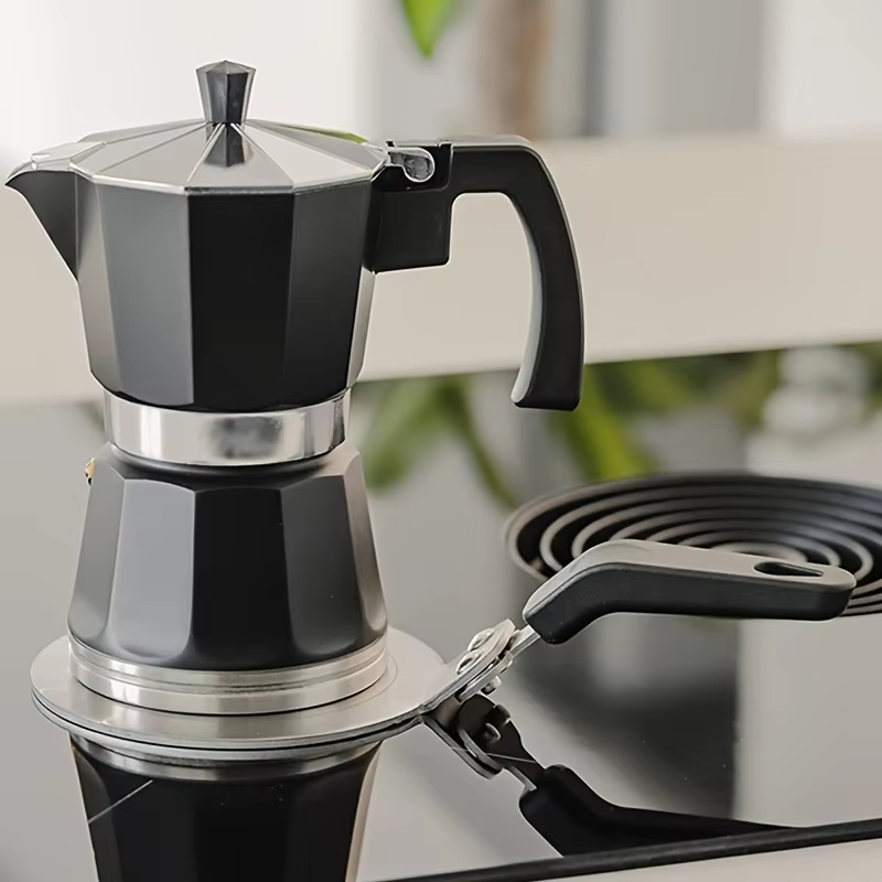 1Pcs 13cm 5.12in Steel Inducti - Moka Pot Stove ulasan dan harga