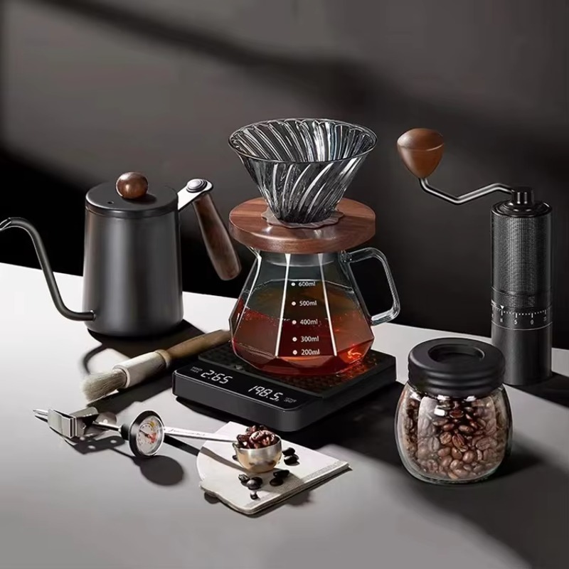 10pcs Travel Coffee Set Manual - Coffee Tea And Sugar Set ulasan dan harga