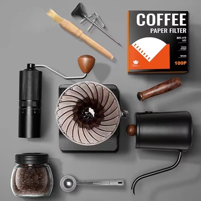 10pcs Travel Coffee Set Manual - Coffee Tea And Sugar Set ulasan dan harga