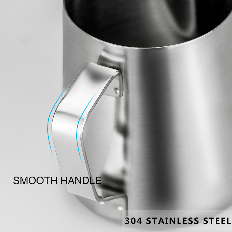 Milk Frother Jug Stainless Ste - Barista Milk Jug ulasan dan harga